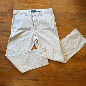 Banana Republic Men's Light Khaki Chinos